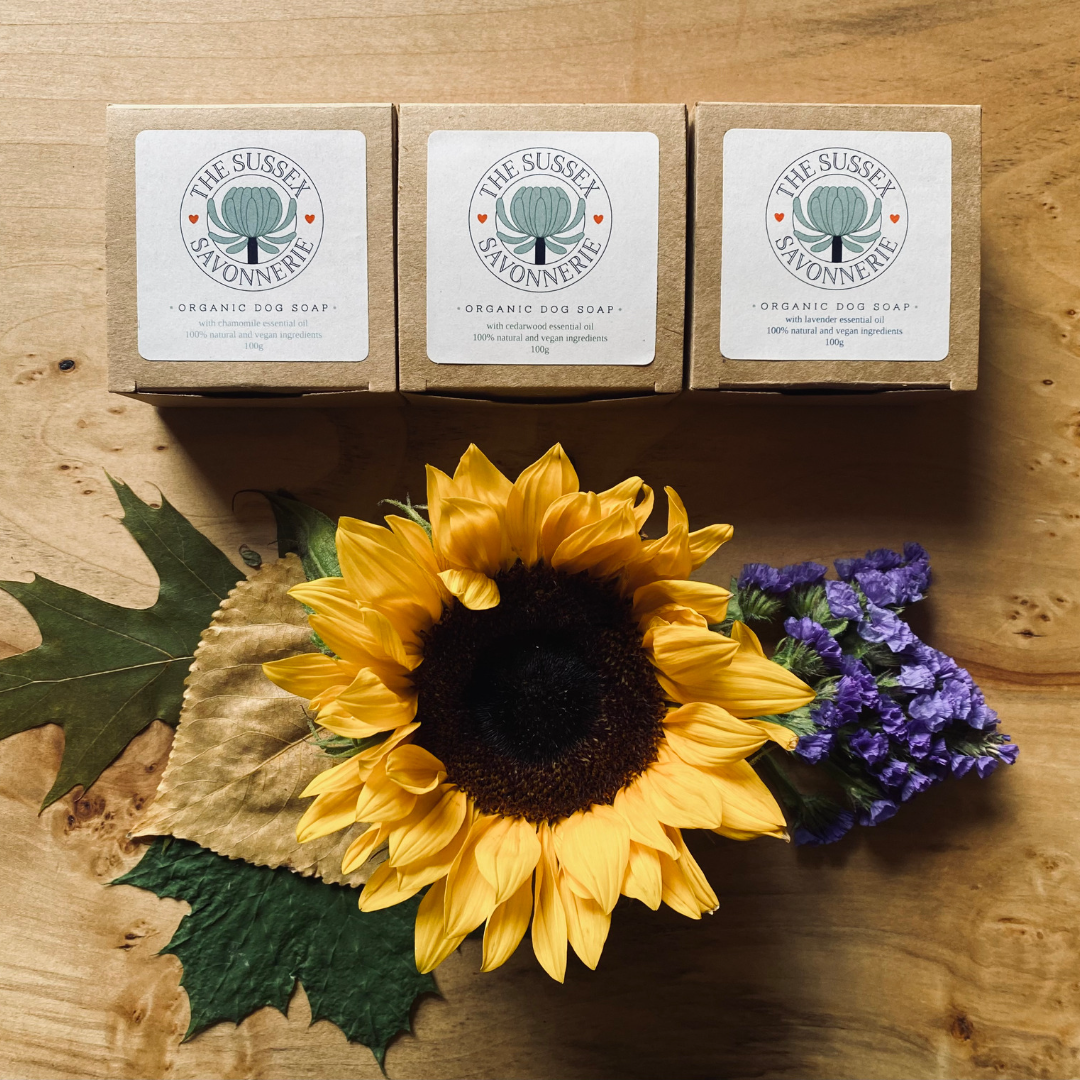 Organic sales dog soap